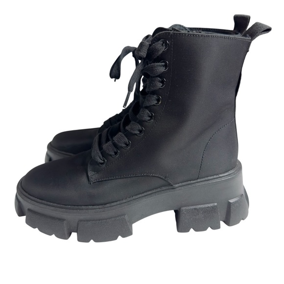 Steve Madden Thora-P Combat Boots | Women’s Size 6.5M L/7M R mismatched - Picture 5 of 12